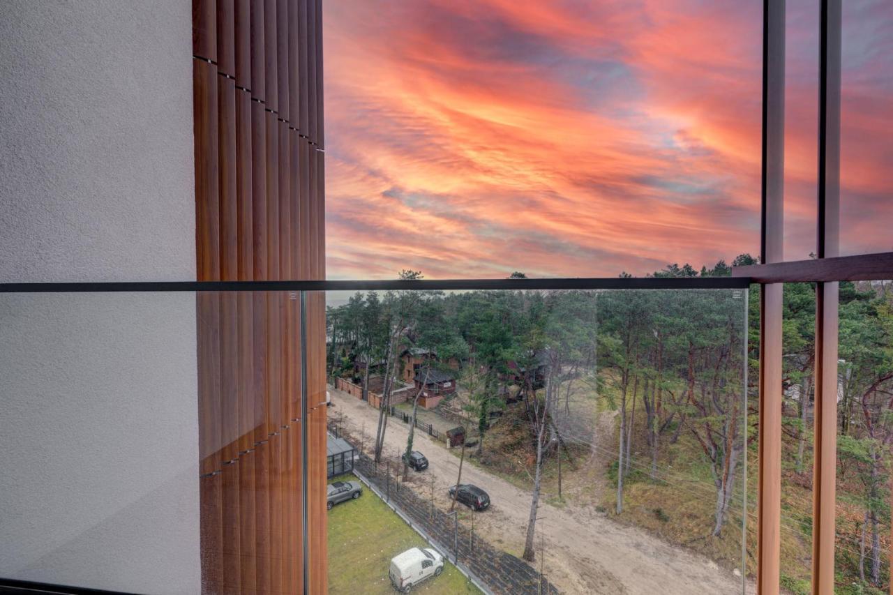 Pinea Apartament Z Widokiem Na Morze Z Basenem I Spa Przy Plazy Pobierowo Exterior photo